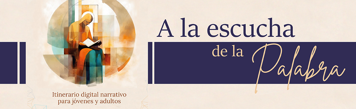 banner informativo itinerario a la escucha de la palabra